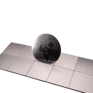 Autocollants en vinyle argenté mat coupe baiser personnalisés pour emballage cosmétique, bouteilles et bocaux d'étiquettes de soin de la peau - Product Image 5