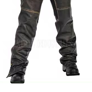 กางเกงหนังเกย์สีพื้นกางเกงหนังเกย์คุณภาพสูงสไตล์ใหม่ - Product Image 5