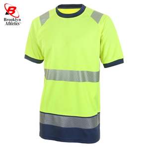 Camisetas de alta visibilidad Trabajo de seguridad de alta visibilidad Ropa de seguridad amarilla Manga larga - Product Image 2