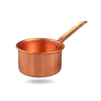 Poêle à sauce authentique en acier inoxydable utilisée par les maîtres chefs pour les recettes sensibles à la chaleur Résultats premium Préparations traditionnelles