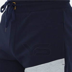 กางเกงขาสั้นผ้าย้อมสีพื้นกางเกงสำหรับออกกำลังกายแบบไม่ทอสไตล์ลำลอง - Product Image 6