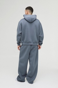 Chándal de ropa deportiva de lana para hombre a granel, chándal de algodón pesado de alta calidad con logotipo personalizado y ropa informal de calidad superior para hombre - Product Image 2