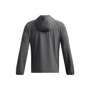 Chaqueta cortavientos con cremallera completa para hombre de poliéster 100%, chaquetas impermeables a prueba de viento para deportes, correr, senderismo, chaquetas a prueba de viento - Product Image 2