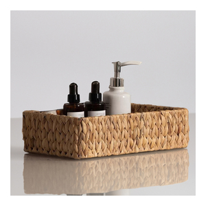 VietnamCrafts, fabricant de paniers de rangement en jacinthe d'eau de haute qualité, durables, écologiques, modernes, rectangulaires, multi-usages - Product Image 1