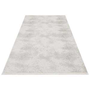 Alfombra Moderna Beige Netline CN009, 100% Acrílica, Antideslizante, Fácil de Limpiar, Duradera, 80x150cm, para Dormitorio, Estudio, Niños - Home Depot - Product Image 3