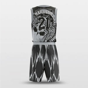 ชุดบาสเก็ตบอลโพลีเอสเตอร์ 100% แบบซับลิเมชั่น สำหรับผู้ชาย ปี 2024 รุ่น OEM ล่าสุด ปรับแต่งได้ตามต้องการ ขายส่งแบบเปล่า - Product Image 5