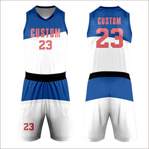 Ensemble de maillot et short de basket-ball personnalisé unisexe, imprimé numériquement, respirant, léger, séchage rapide, 100% coton, athlétique - Product Image 5