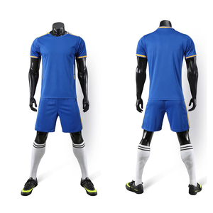 Conjunto de Camiseta de Fútbol Unisex con Logotipo de Equipo Deportivo Personalizado, Impresión Digital, 100% Poliéster, Secado Rápido, Manga Corta de Verano, Cuello Alto, 220g - Product Image 2