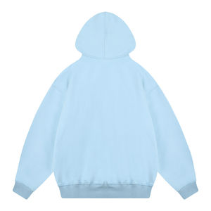 Meilleure vente hommes 2024 sweats à capuche poids lourd haute qualité unisexe surdimensionné 100% coton français éponge coton tricoté à capuche hommes - Product Image 4