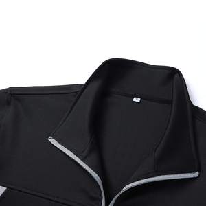 2024 personnalisé formation Jogging confortable fermeture éclair sweats à capuche costumes deux pièces ensemble survêtements pour hommes - Product Image 3