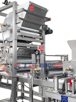 Équipement pour barres chocolatées, machine à barres céréalières, machine à fabriquer des Snickers, ligne de production de barres de céréales