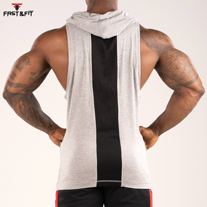 Custom Design Cheap Price Sport Gym Quick Dry Lightweight Fitness Workout <b>Sleeveless</b> <b>Sleeveless</b> <b>Hoodies</b> - Product Image 6