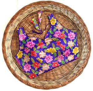 Chemisier formel moderne pour l'été Fleur imprimée 3-D avec travail de fil et Sequnce Front Open Beautiful Knot Pattern - Product Image 1