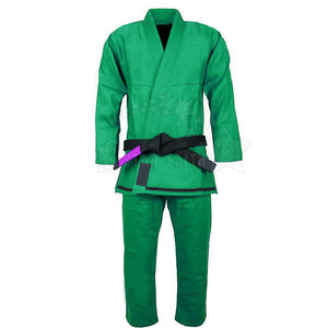 ชุดกิโมโน Jiu Jitsu แบบ BJJ GI ชุดฝึกศิลปะการต่อสู้พร้อมโลโก้ด้านหน้าสไตล์สั้น - Product Image 1