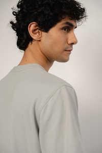 เสื้อยืดผ้าฝ้าย 100% พิมพ์ลาย DTG ปักโลโก้ เสื้อยืดผู้ชาย เสื้อเปล่าเรียบๆ สั่งทำได้ ไซส์ใหญ่ เสื้อผู้ชาย - Product Image 5