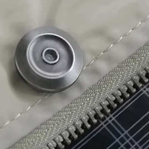 Veste polaire en toile pour hommes de style nouveau décontracté coupe ajustée col montant logo personnalisé écologique - Product Image 3