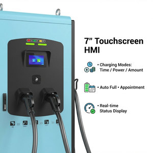 Cargador Rápido de CC de Alta Potencia de 240 kW para Estaciones de Carga de Vehículos Eléctricos, Inicio por RFID/QR, IP54 (CCS2), Estaciones de Carga de Suelo - Product Image 2