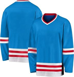 Vente en gros Logo personnalisé Maillot de hockey sur glace Sports de plein air Entraînement Vêtements de sport Maillot d'entraînement en équipe - Product Image 5