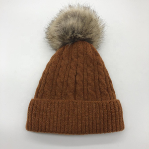 Custom Warm Knit <b>Beanie</b> Hat with Embroidery Logo Ribbed Cuffed Winter <b>Beanies</b> Slouchy Fisherman <b>Skull</b> Cap Casual Fashion Wear - Product Image 2