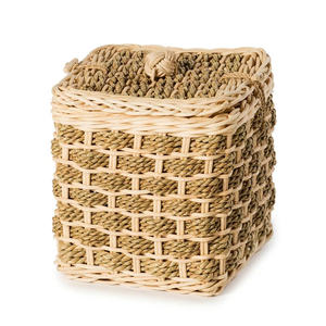 Rustic braided wicker ashes casket for <b>pet</b> handcrafted natural seagrass memorial <b>urn</b> container durable eco friendly keepsake - Product Image 6