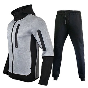ชุดวอร์มและชุดเสื้อฮู้ดกันหนาวพิมพ์โลโก้ได้ตามต้องการฉลากส่วนตัว - Product Image 4