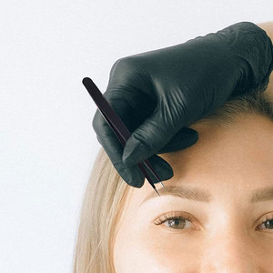 Bonne qualité Pince à épiler de maquillage en acier inoxydable 100% pince à épiler à extension de cils en fibre la plus populaire - Product Image 6