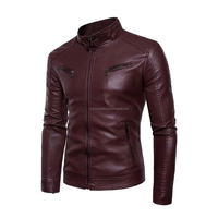 INLAND INDUSTRIES High Street Veste matelassée unisexe d'hiver en toile et cuir, coupe slim, à capuche, teinte en pièce, personnalisable OEM sur le devant