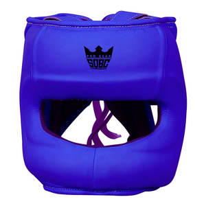 Protège-tête de boxe en cuir de qualité supérieure, design personnalisé avec logo personnalisé, protection pour l'entraînement de MMA et de boxe - Product Image 6