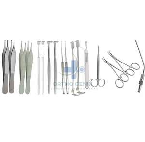 Juego de 45 Piezas de Instrumentos Quirúrgicos Manuales para Fístula Arteriovenosa, Acero Inoxidable, Certificado CE, Ortho Genix - Product Image 3
