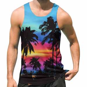 OEM Customized <b>Men</b> <b>Tank</b> <b>Tops</b> Custom Printing Custom <b>Men</b> <b>Tank</b> <b>Top</b> Breathable Manufacture By Viral Industry 2025 - Product Image 5
