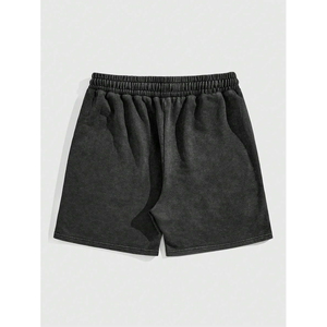 Pantalones cortos con cordón transpirables con estampado gótico para hombre - Product Image 2