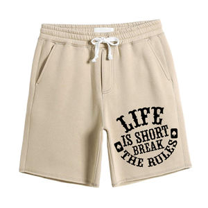 Shorts en molleton de haute qualité pour hommes Shorts en coton biologique Street Wear hommes pantalons de survêtement courts Shorts en éponge française - Product Image 1