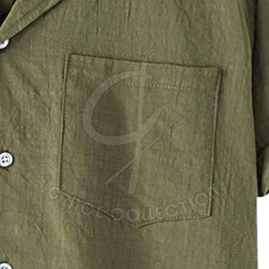 ชุดเสื้อยืดและกางเกงขาสั้นผ้าฝ้าย100% ลำลองสำหรับผู้ชายมีป้ายยี่ห้อส่วนตัว - Product Image 5