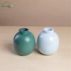 Jarrón de Bambú Moderno con Capas en Espiral, Material Natural Ecológico, Contenedor Decorativo para Mesa - Product Image 1