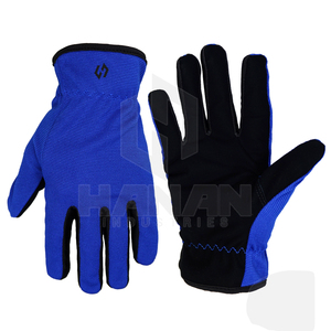 Gants de travail tricotés en polyester de qualité économique Gants de sécurité trempés en caoutchouc pour usage domestique du Pakistan - Product Image 6