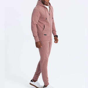 ชุดวอร์มกีฬาผ้าฝ้าย 100% ไซส์พลัส ยูนิเซ็กซ์ ชุดลำลอง พร้อมกางเกงขายาวผ้าฟลีซ มีฮู้ด ลายพิมพ์ฟอกสี - Product Image 1