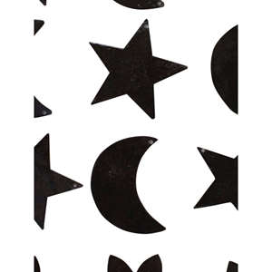 Décorations rustiques de luxe Primitives : 100 ornements en métal rouillé en forme d'étoile et de lune pour le salon, idéaux pour la décoration de Diwali - Product Image 5