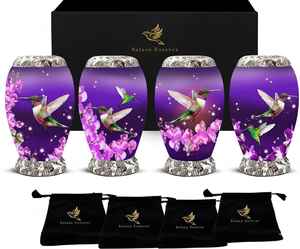 Petites urnes pour souvenirs de cendres humaines-Mini urnes artisanales pour cendres humaines-Urne souvenir élégante pour femme adulte - Product Image 1