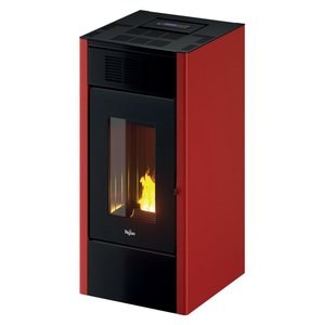Poêle à granulés SABA 14 T2 Rouge 5 étoiles 13,7 kW Classe A+ Modèle 7023126 - Product Image 1