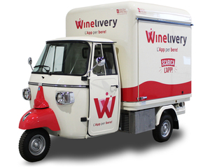Camion de nourriture mobile à 3 roues Winivery, résistant à la rouille, garantie 5 ans, utilisation en extérieur - Product Image 1