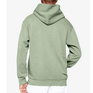 Hombres Loose Fit Drop Shoulder Hip Hop Precio Sudaderas con capucha Sudaderas Unisex Oversized Pullover Hoodies Blank Heavyweight Cotton Hoodie - Product Image 3