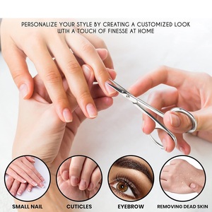 Ciseaux à cuticules de haute qualité, ciseaux à cuticules professionnels, lame longue, ciseaux à cuticules pour manucure, ciseaux à ongles - Product Image 2