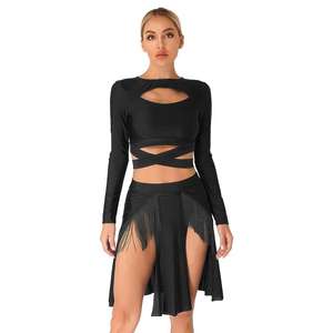 Trajes de Club de baile para mujer, monos ajustados con escote en V profundo, ropa de discoteca de moda para fiesta y salida nocturna - Product Image 5