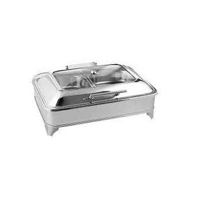 Plato de frotamiento pulido brillante Buffet Servidor de comida Plato de frotamiento de metal Plato de frotamiento decorativo hecho a mano para bodas - Product Image 6