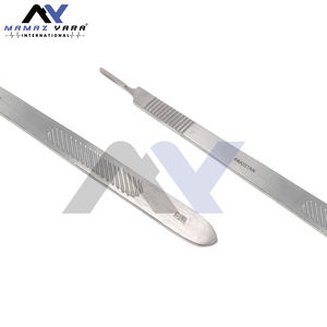 Couteau à manche scalpel à dissection de précision n ° 3 (Extra-Long, No.3L) -Instrument de qualité chirurgicale pour dissection délicate - Product Image 5