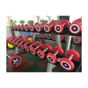 Fitness Equipment Commercial Captain American <b>Dumbbells</b> for Body Building <b>Dumbbell</b> at Wholesale Price - Product Image 3
