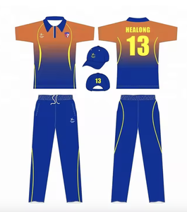 Vêtements de sport de cricket légers personnalisés OEM Chemise et pantalon de grande taille pour uniforme d'équipe Approvisionnement en gros - Product Image 1