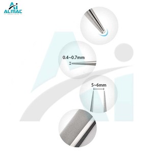 Almac ชุดเครื่องมือแหนบปลายตรงสแตนเลสเกรดมืออาชีพทนทาน ISO13485ได้รับการรับรอง CE - Product Image 2
