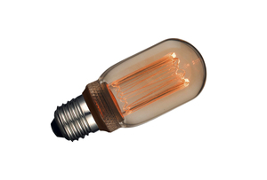 หลอดไฟท่อ T45, คริสตัล, ไฟ LED ให้แสงแบบหลอดไส้, สีเหลืองอำพัน, 4W, 1800K (F-Bright 2601211) - Product Image 1