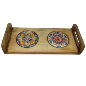 ตกแต่งบ้านคุณภาพสูงขายร้อนฤดูหยุดศิลปะไม้ตกแต่งถาดมาตรฐานงานรื่นเริงของขวัญคริสต์มาส - Product Image 4